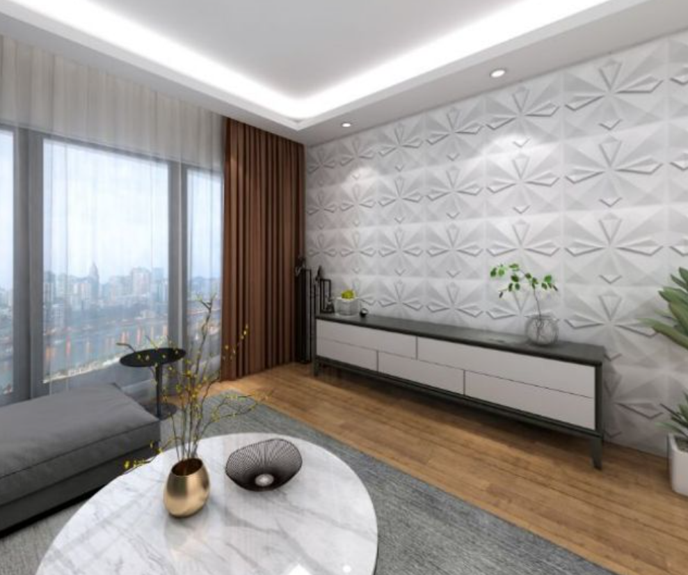 Features of 3D PVC Wall laquearia tabulata