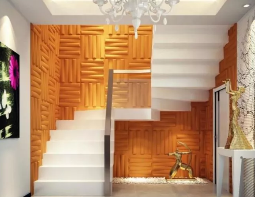 3D wallpaper magis magisque popularis elementi ornamenti interioris est