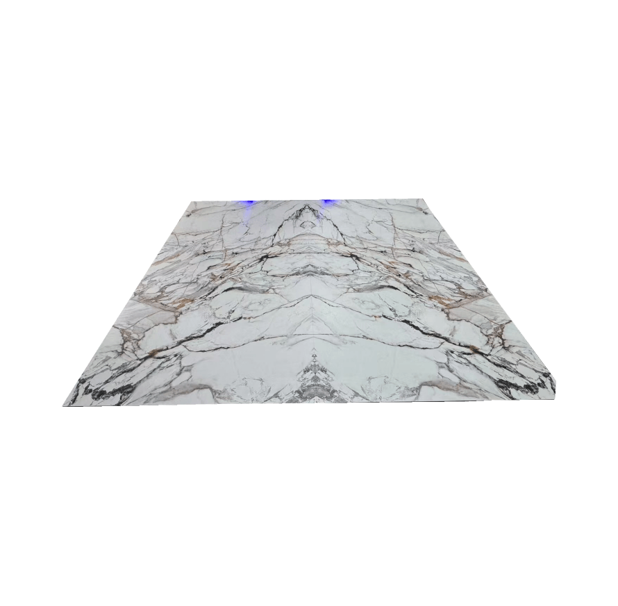 Faux marmore sheet panel