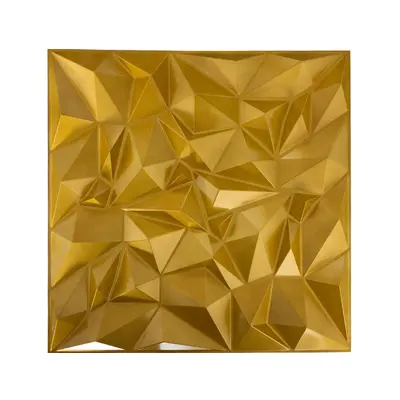 Speculum aureum 3D decorativum Wall Panels