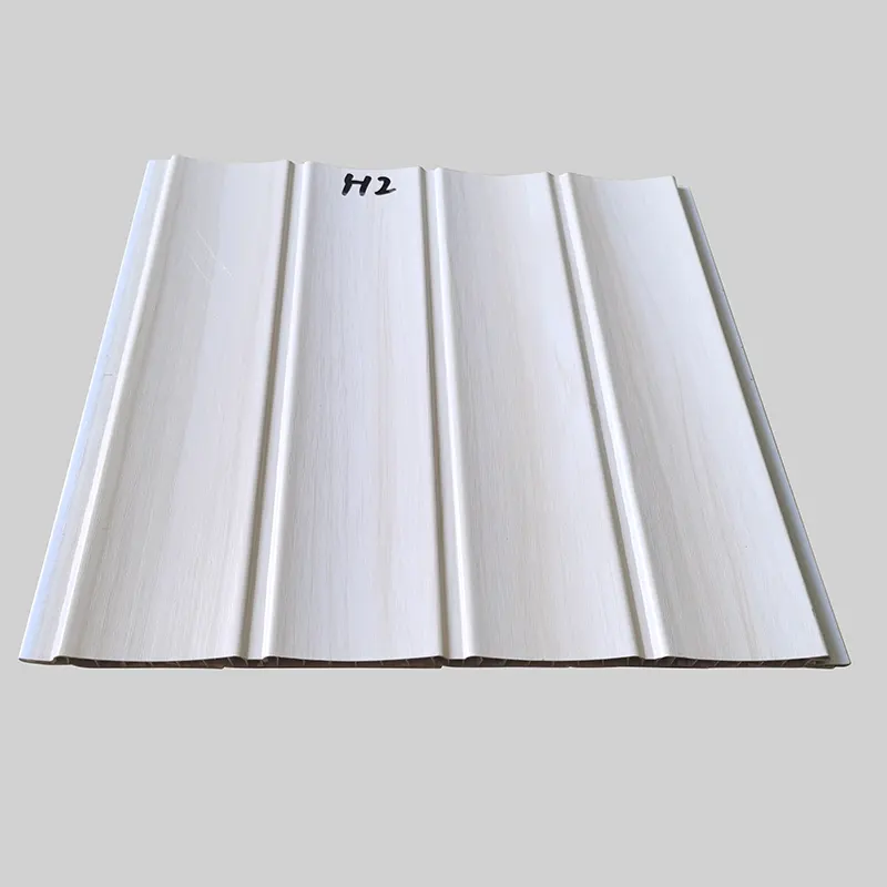 PVC Tectum Panel Plastic White